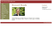 Tablet Screenshot of howardmoody.net
